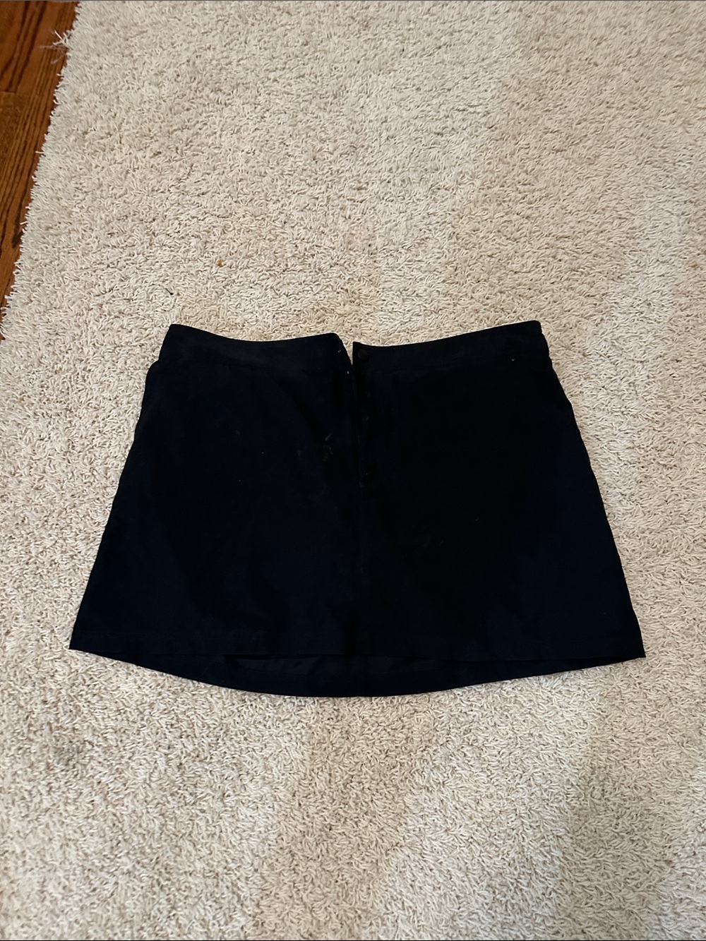 Lands' End Black Women's Skort